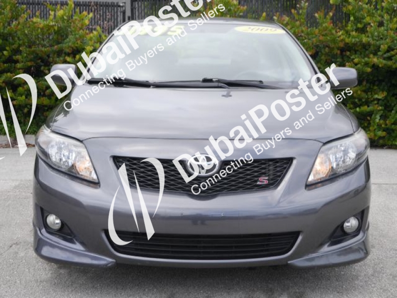 2009 Toyota Corolla S 4dr Sedan 4A Full Automatic with Remote Key AED 38,000